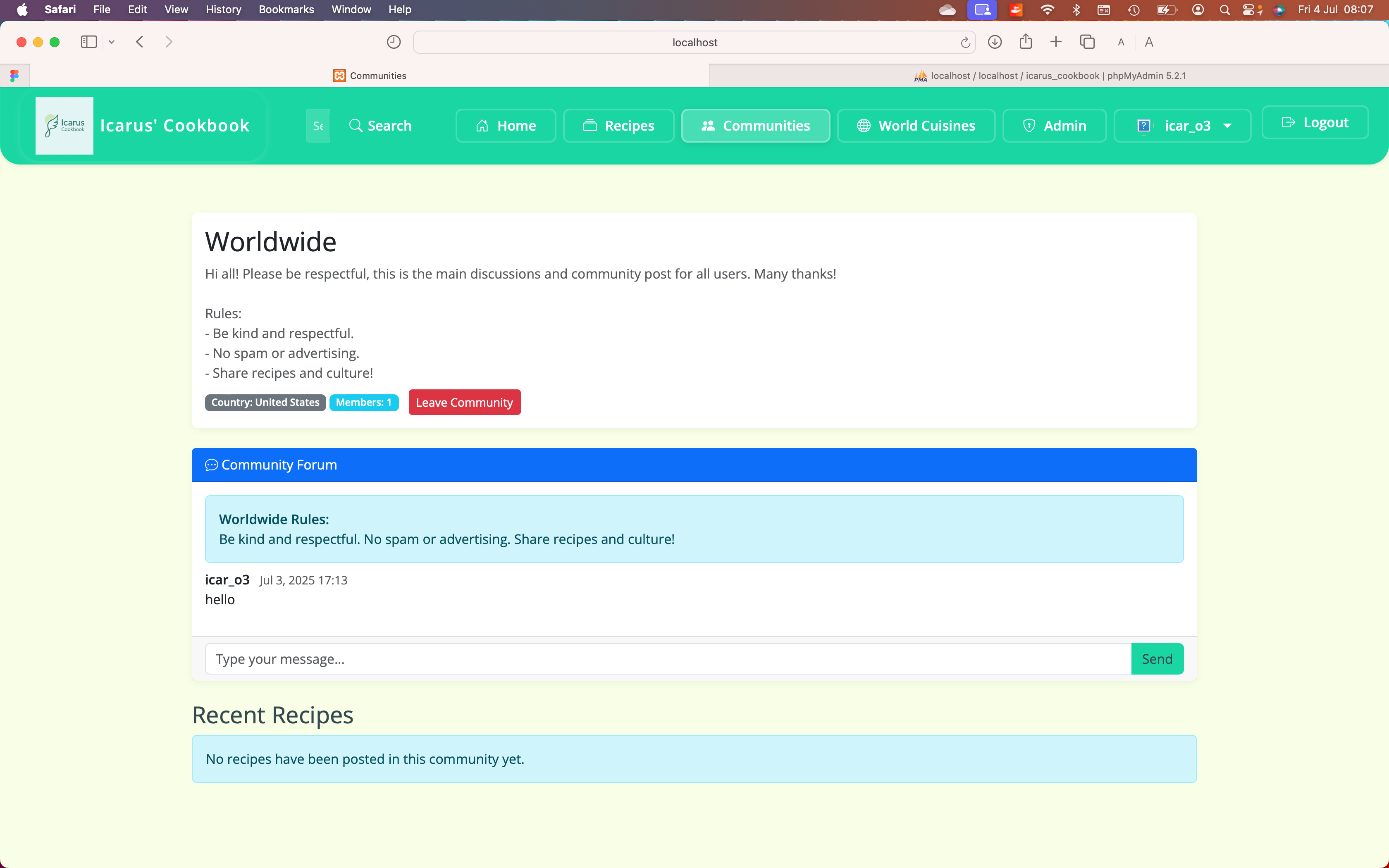 Mobile Responsive View